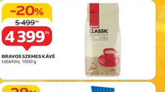 Auchan Bravos Szemez Kávé ajánlat