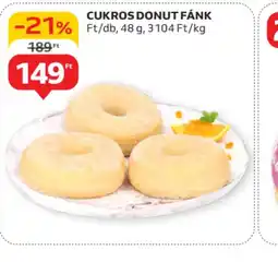 Auchan Cukros Donut Fánk ajánlat