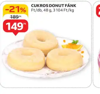 Auchan Cukros Donut Fánk ajánlat