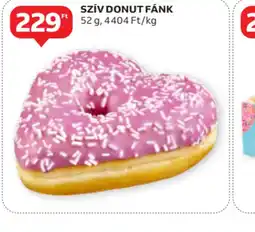 Auchan Szív Donut Fánk ajánlat