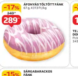 Auchan Áfonyás Tölött Fánk ajánlat