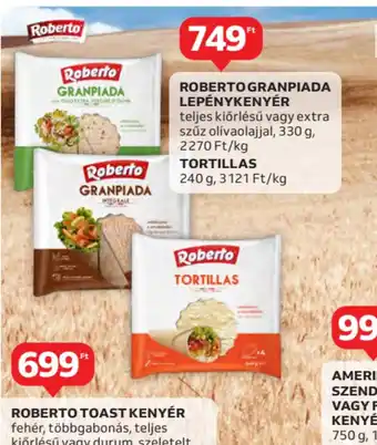 Auchan Roberto Granpiada Lepénykenyér ajánlat