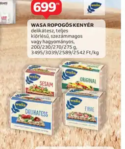 Auchan Wasa Ropogs Kenyér ajánlat