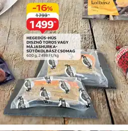 Auchan Hegedűs-hús diszn toros vagy májas hurka ajánlat