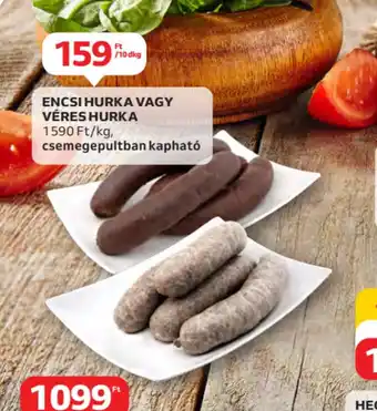 Auchan Encsi hurka vagy véres hurka ajánlat