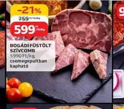 Auchan Bogádi füstölt szivcom ajánlat