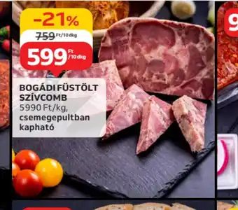 Auchan Bogádi füstölt szivcom ajánlat