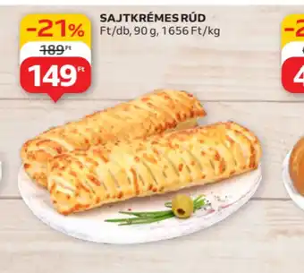 Auchan Sajtkrémes rúd ajánlat