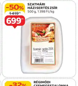 Auchan Szatmár Házi Sertészsír ajánlat