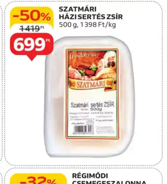 Auchan Szatmár Házi Sertészsír ajánlat