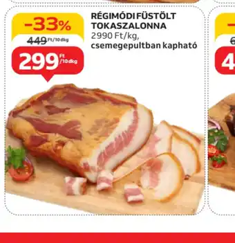 Auchan Régimdi füstölt tokás szalonna ajánlat