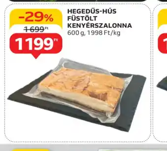 Auchan Hegedűs-hús füstölt kenyérszalonna ajánlat