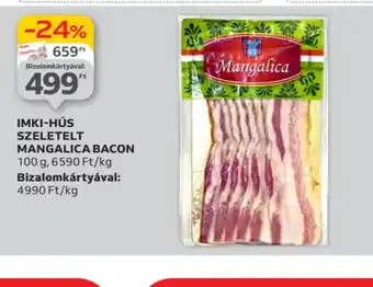 Auchan Imi-hús szeletelt Mangalica bacon ajánlat