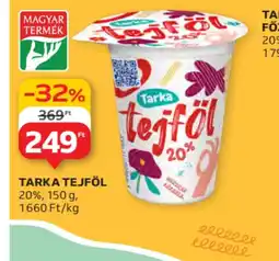 Auchan Tarka tejföl ajánlat