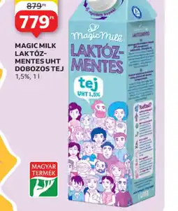 Auchan Magic Milk Laktz-mentes UHT dobozos tej ajánlat