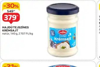 Auchan Hajdú Tejzsínes Krémsajt ajánlat