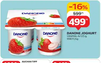 Auchan Danone Joghurt ajánlat