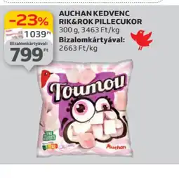 Auchan Auchan Kedvenc Rik & Rok Pillecukor ajánlat