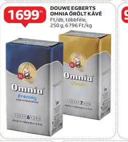 Auchan Douwe Egberts Omnia őrölt kávé ajánlat