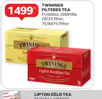 Auchan Twinings Filteres Tea ajánlat