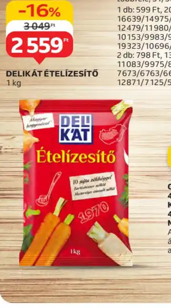 Auchan Delikát Ételizésítő ajánlat