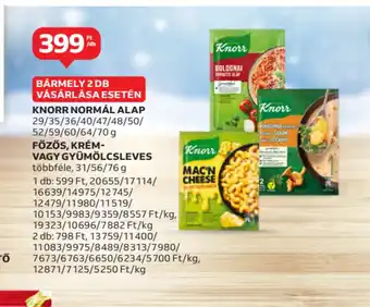 Auchan Knorr Normál Alapleves ajánlat