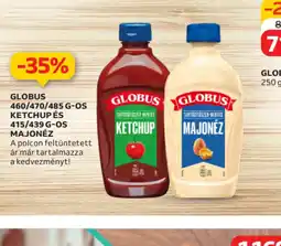 Auchan Globus Ketchup és Majonéz ajánlat