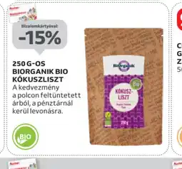 Auchan 250 g-os Bioorganik Bio Kkuszliszt ajánlat