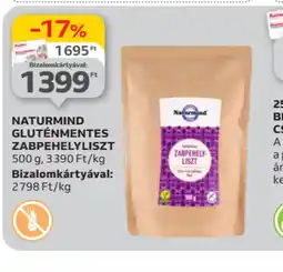 Auchan Naturmind Gluténmentes Zabpehelyliszt ajánlat