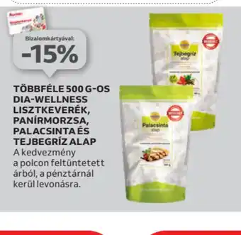 Auchan Többféle Dia-Wellness lisztkeverék ajánlat