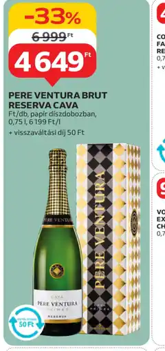 Auchan Pere Ventura Brut Reserva Cava ajánlat