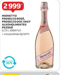 Auchan Mionetto Prosecco Rosé ajánlat