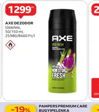 Auchan Axe Dezodor ajánlat