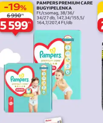 Auchan Pampers Premium Care Bugyipelenka ajánlat