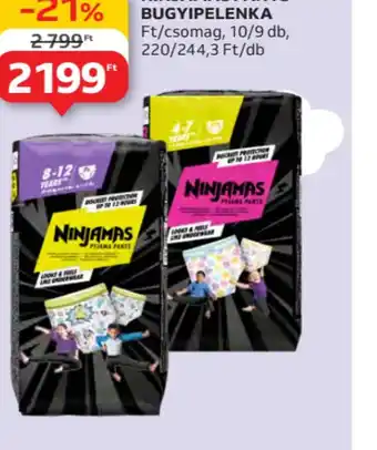 Auchan Ninjamas Pants Bugyipelenka ajánlat