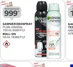 Auchan Garnier Deospray ajánlat