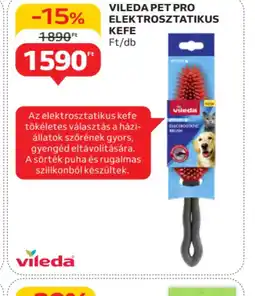 Auchan Vileda Pet Pro Elektrosztatikus Kefe ajánlat