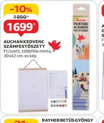 Auchan Auchan Kedvenc Számfestő szett ajánlat