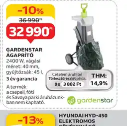 Auchan Gardenstar Ágaprít 2400W ajánlat