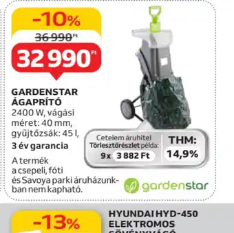 Auchan Gardenstar Ágaprít 2400W ajánlat