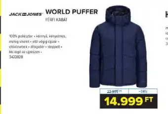 Hervis Jack Jones World puffer férfi kabát ajánlat