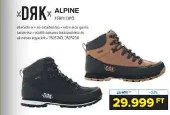 Hervis DRK Alpine férfi cipő ajánlat