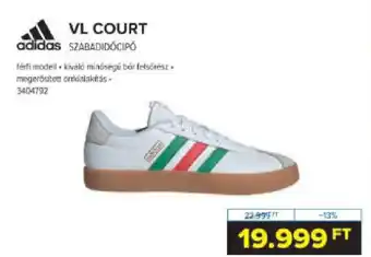 Hervis Adidas VL court szabadidócipő ajánlat