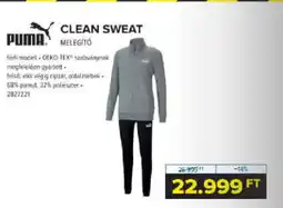 Hervis Puma Clean sweat melegítő ajánlat