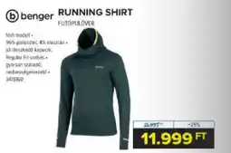 Hervis Benger Running shirt futópulóver ajánlat