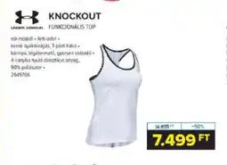 Hervis Under Armour Knockout funkcionális top ajánlat