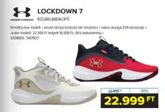 Hervis Under Armour Lockdown 7 kosárlabdacipó ajánlat