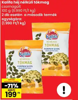 Spar Kalifa héj nélküli tökmag ajánlat