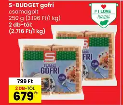 Spar S-BUDGET gofri ajánlat