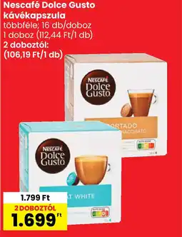 Spar Nescafé Dolce Gusto kávékapszula ajánlat